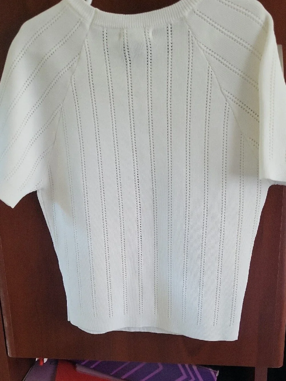 Elegant White Kids Matching Set with Gold Buttons